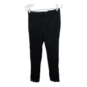 J.Crew Maddie Black Slim Ankle Pants Size 2P Petite